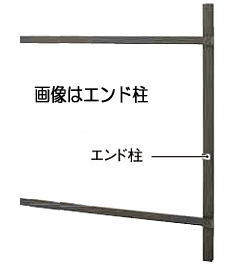 タカショー Ｗ２０００対応千本格子ユニット・縦貼ユニットＨ１５００用コーナー柱 ジャラ ７５×７５×Ｌ２０００ ※直送／個人宅不可