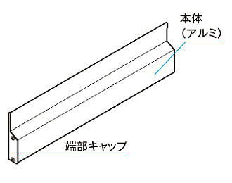 タカショー エバーアートフェンス下部ふさぎカバー ステンカラー ※直送／個人宅不可