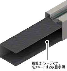 タカショー エバーアートフェンス 3段フリーポール H24-a セピアブラウン ※直送/個人宅不可