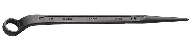 TOP トップ工業 SM-50 片口メガネレンチ (シノ付60度型)｜家づくりと工具のお店　家ファン！