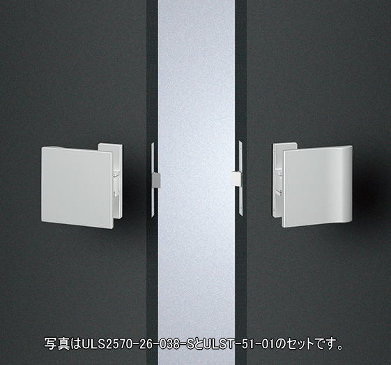 ユニオン ULS2570-26-038-U プッシュプルタイプドアハンドル 100×100