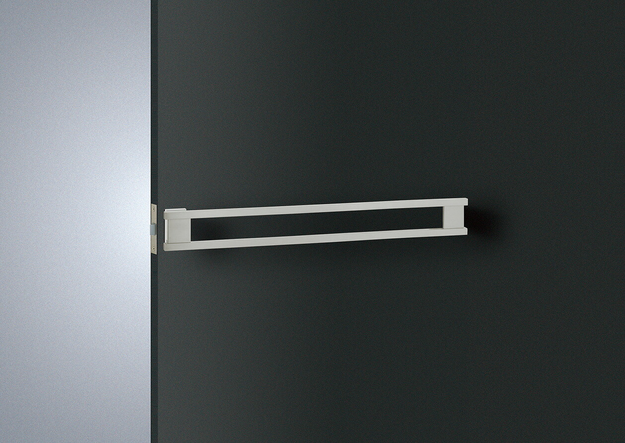 ユニオン ULSW1143-01-023-S-31 プッシュプルタイプドアハンドル L858｜家づくりと工具のお店　家ファン！