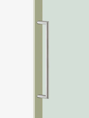 UNION ユニオン ドアハンドル ミドル T2640-01-023-L600 内外1セット