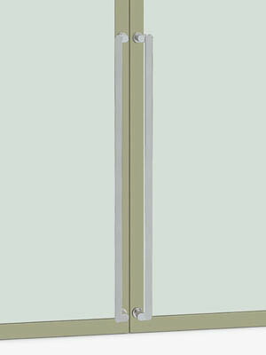 UNION ユニオン ドアハンドル セミロング T1660-25-038-L1263 内外1セット 57,859円