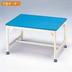 ヤザキ（人間宅送りとどける不可） 浴する用腰掛け/浴する台 引っ敷き据えつける手合い アジャスター付 CAG-1