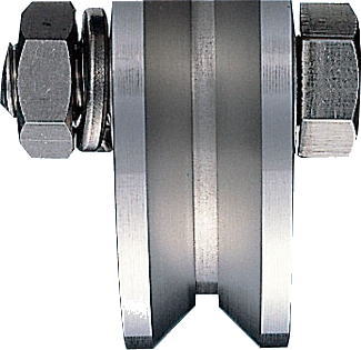 ヨコヅナ JCP-1305 440Cﾍﾞｱﾘﾝｸﾞ入ｽﾃﾝﾚｽ重量戸車 車のみ 130 Ｖ (1個入)