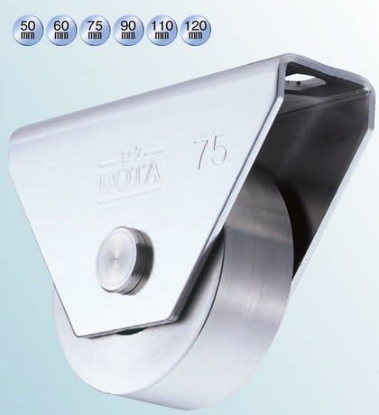 ヨコヅナ WBS-0602 ロタ・ステン重量戸車 60 平 (2個入)|家づくりと工具のお店 家ファン!