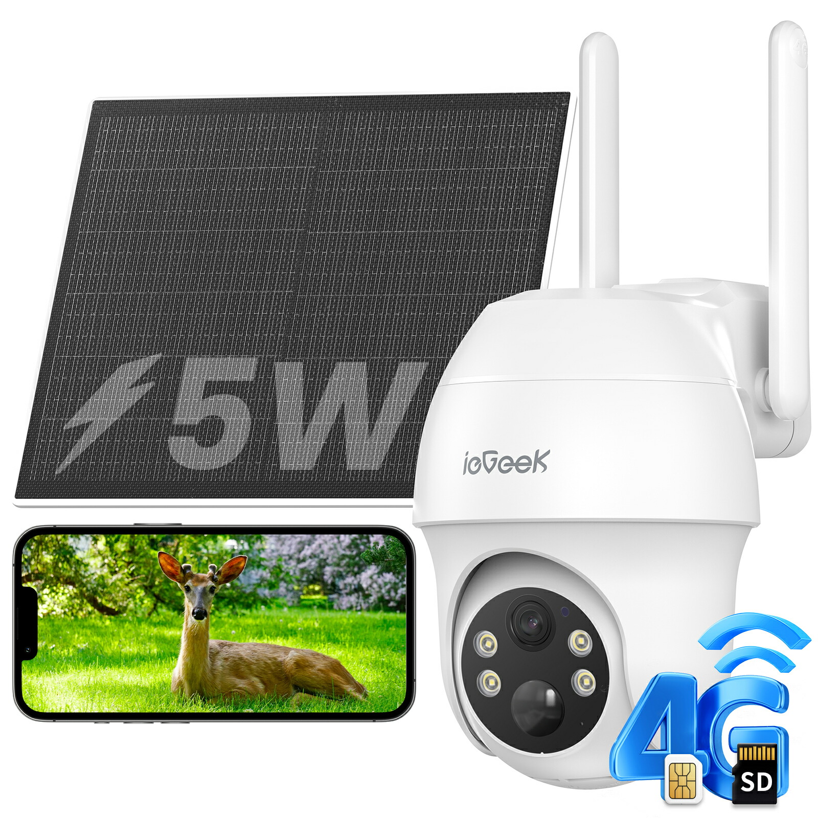 楽天市場】穴あけ不要 防犯カメラソーラーパネル用マグネット スタンド