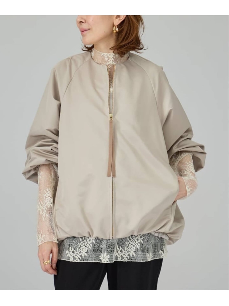 楽天市場】L'ATELIER DENIME D'IENA/リメイクタックデニムブルゾン L