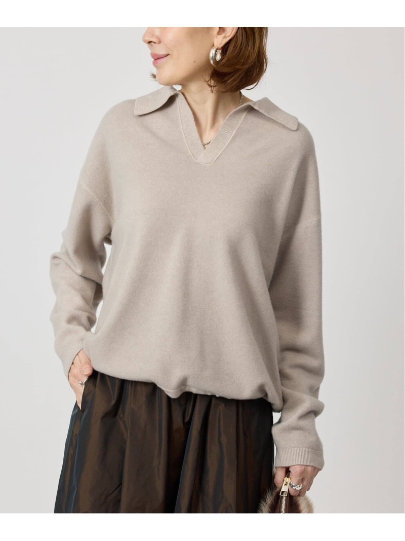 楽天市場】ATON / エイトン | ウールシルクカシミヤ クルーネック