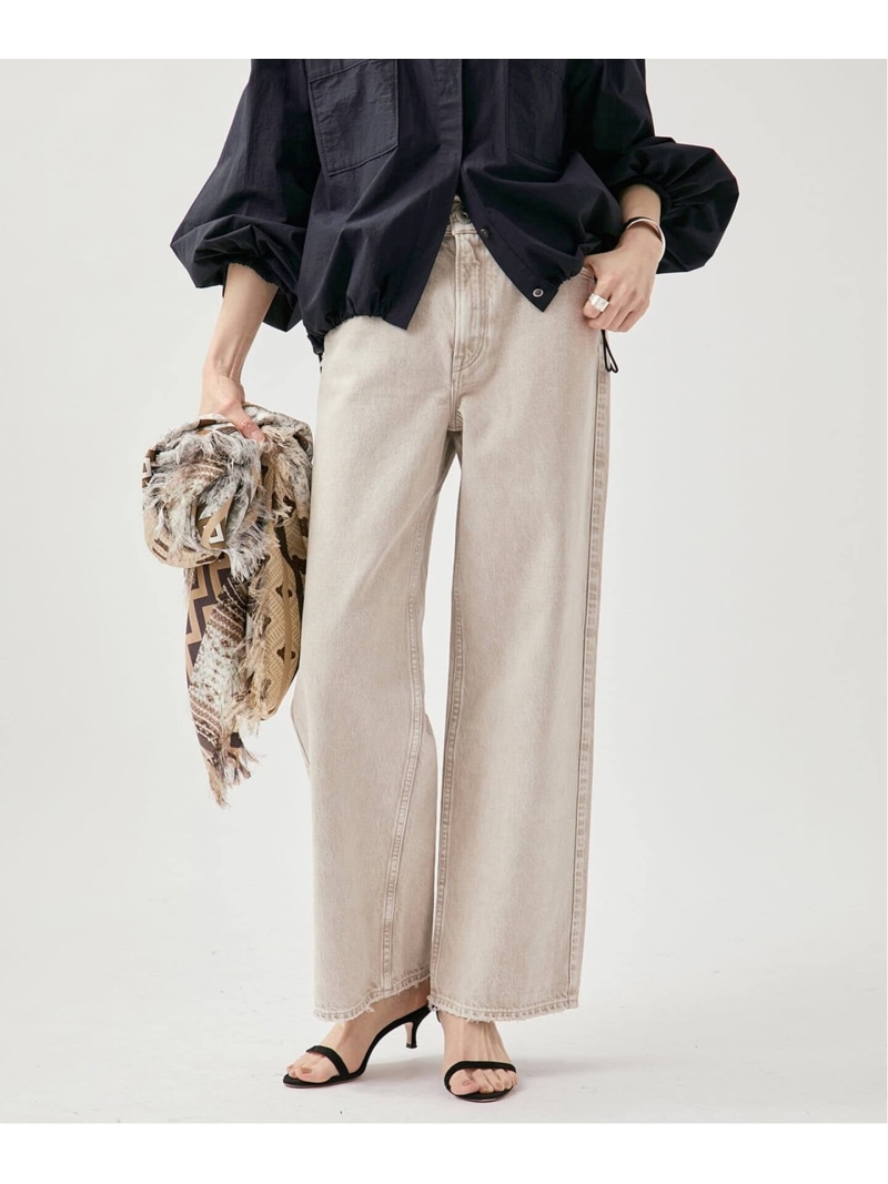 upper hights アッパーハイツ THE NIECE MID RISE L8G317102 VERMEIL par iena ヴェルメイユ パー イエナ パンツ ジーンズ・デニムパンツ グレー【送料無料】[ Fashion]