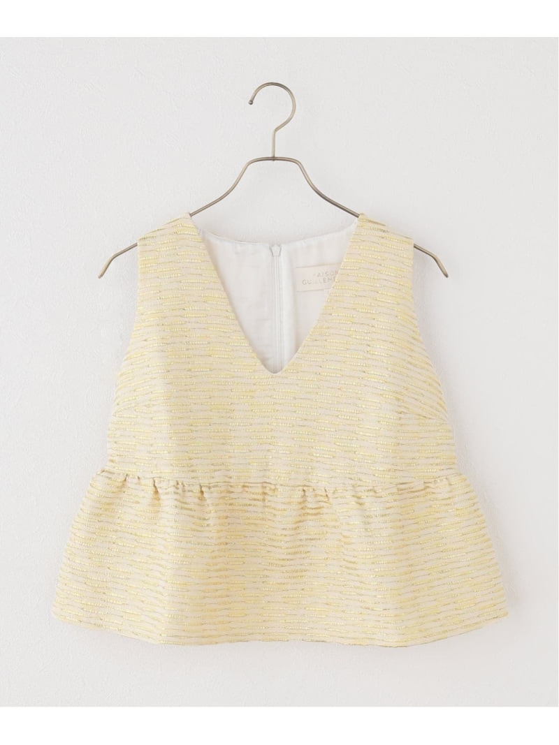 【SALE／30%OFF】MAISON GUILLEMETTE/メゾンギヨメッ SUNNY FRANCESCA BL ブラウス IENA イエナ トップス シャツ・ブラウス ゴールド【RBA_E】【送料無料】[ Fashion]｜IENA