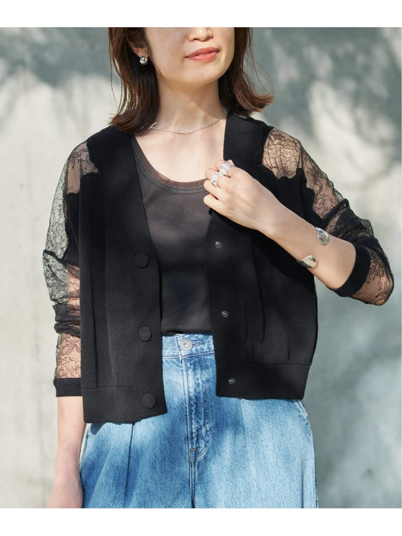 Cotton Boucle スピード競技ジレー VERMEIL par iena ヴェルメイユ 基準打数 イエナ トップス ジレー ベージュ 黒いこと【貨物輸送無料】[ Fashion]