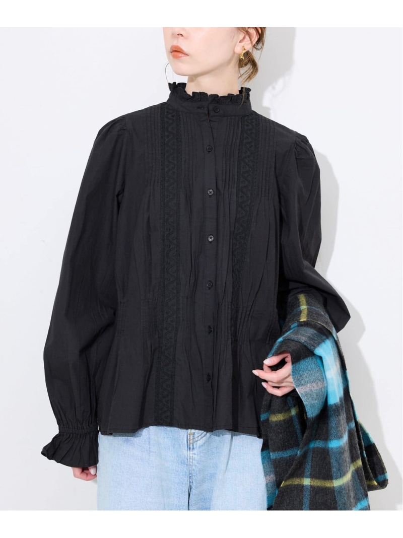 楽天市場】crinkle crinkle crinkle 別注frill coller shirts* Spick