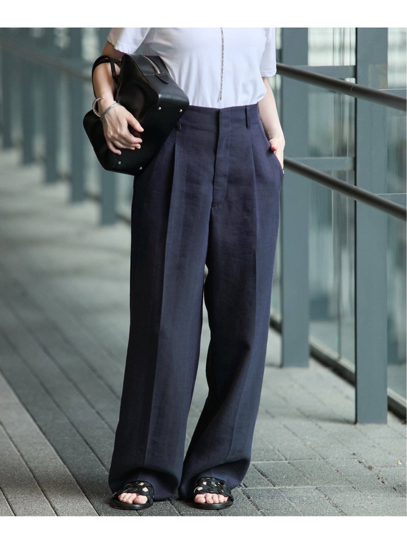 楽天市場】【SALE／50%OFF】リネンライクツイードPT IENA イエナ