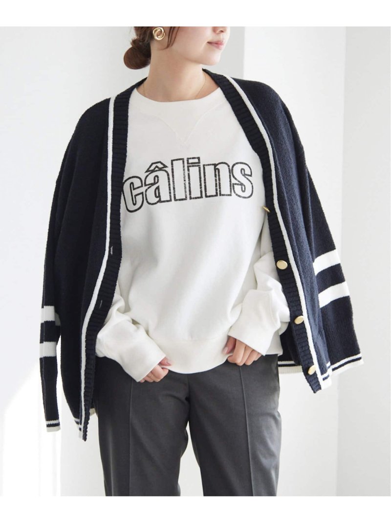 calinsスウェットプルオーバー IENA イエナ トップス スウェット