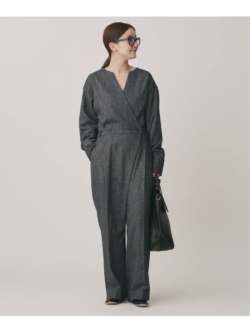 IENA イエナ　キャミオールインワン　サロペット　ベージュ　未使用 IENA（イエナ）の「《追加》TAサテン サロペット◇（）」 - WEAR