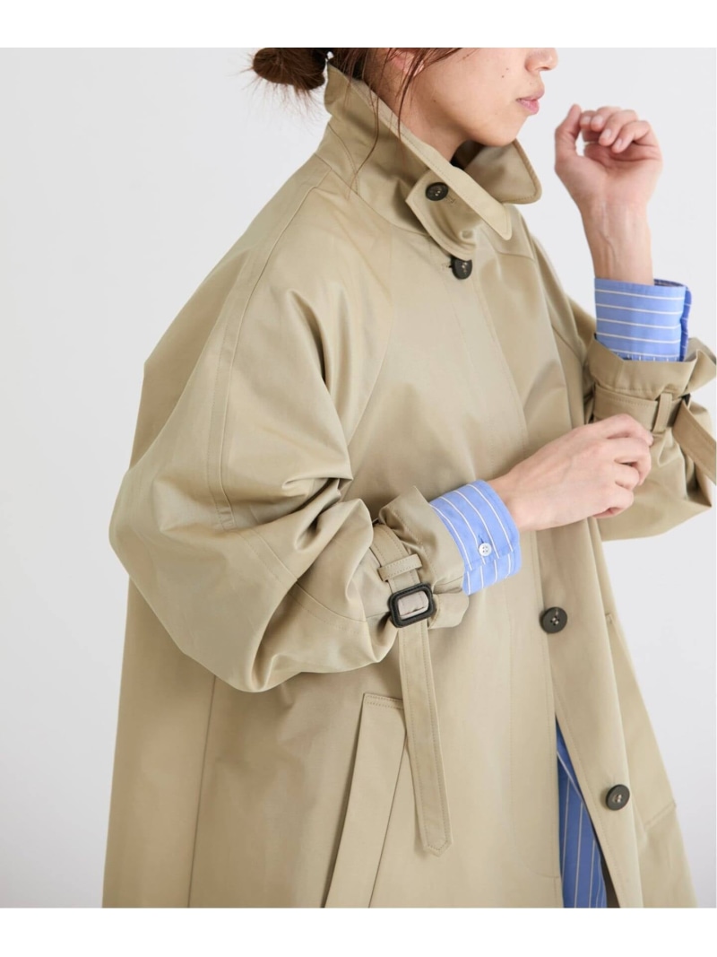 楽天市場】ステンカラーテントコート【撥水】【JAPAN FABRIC