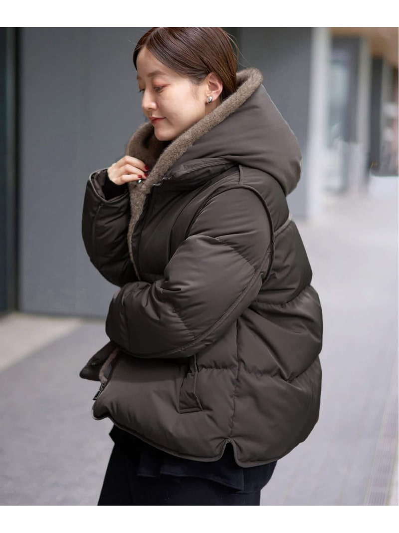 IENKI IENKI(イエンキイエンキ)フード付きダウンコート 楽天市場】IENKI IENKI イエンキイエンキ ダウンコート PYRAMIDE