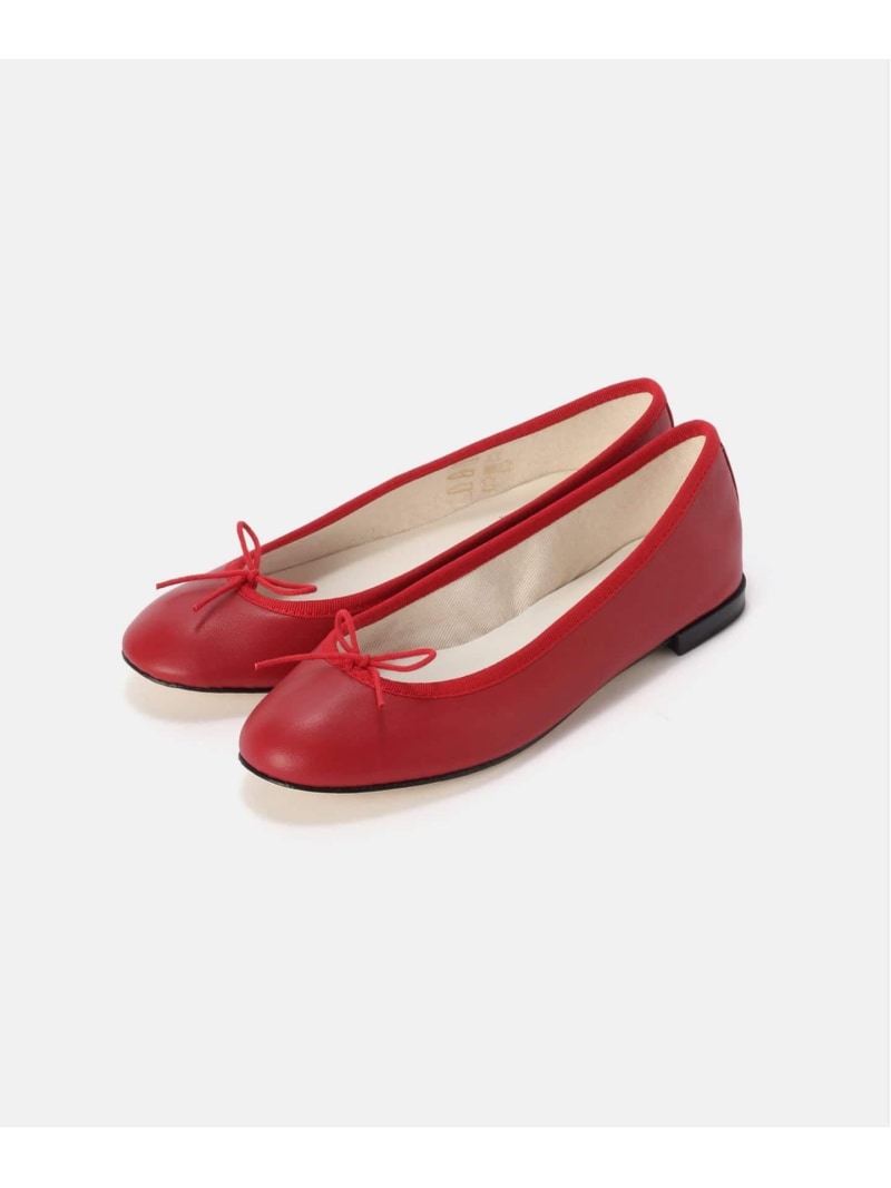 repetto/レ愛玩動物 CENDRILLON バレーシューズ V086VECENDRILLON IENA イエナ シューズ・靴 バレーシューズ 赤いこと【貨物輸送無料】[ Fashion]