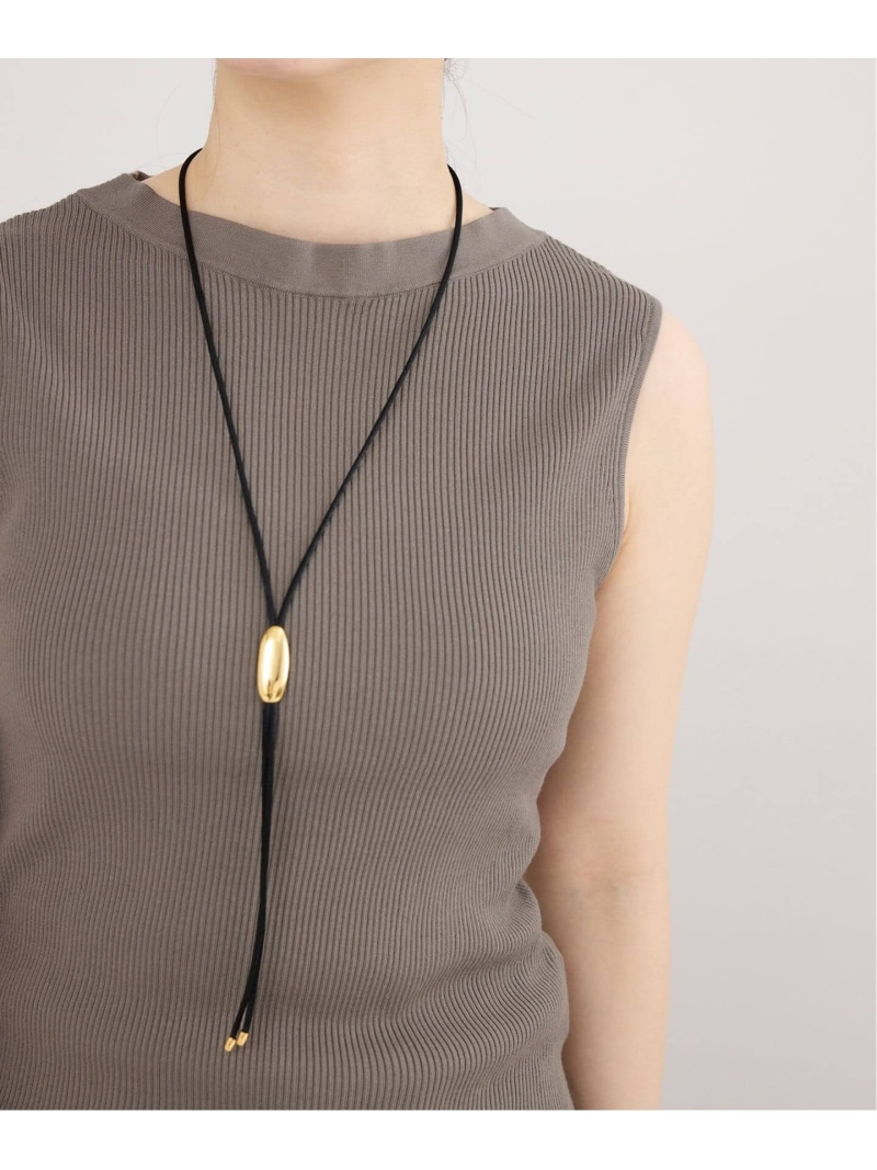 ECOSPLASH リブボートネックプルオーバー IENA イエナ トップス ニット ベージュ ホワイト ブラック【送料無料】[ Fashion]