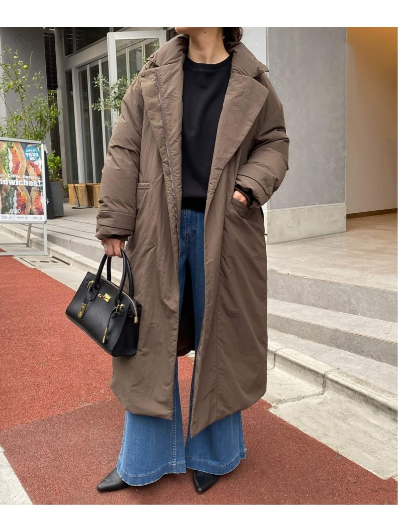 ジャケット・アウター IENKI IENKI Long Quilted Poncho 楽天市場】IENKI IENKI イエンキイエンキ ダウンコート PYRAMIDE