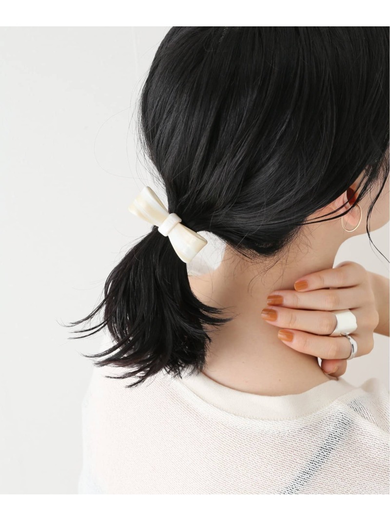 リボンヘアゴム Slobe Iena スローブ イエナ 帽子 ヘア小物 バレッタ ヘアクリップ ブラウン ブラック Rakuten Fashion 新到着 リボンヘアゴム Slobe Iena スローブ イエナ 帽子 ヘア小物 バレッタ ヘアクリップ ブラウン ブラック Rakuten Fashion 新到着
