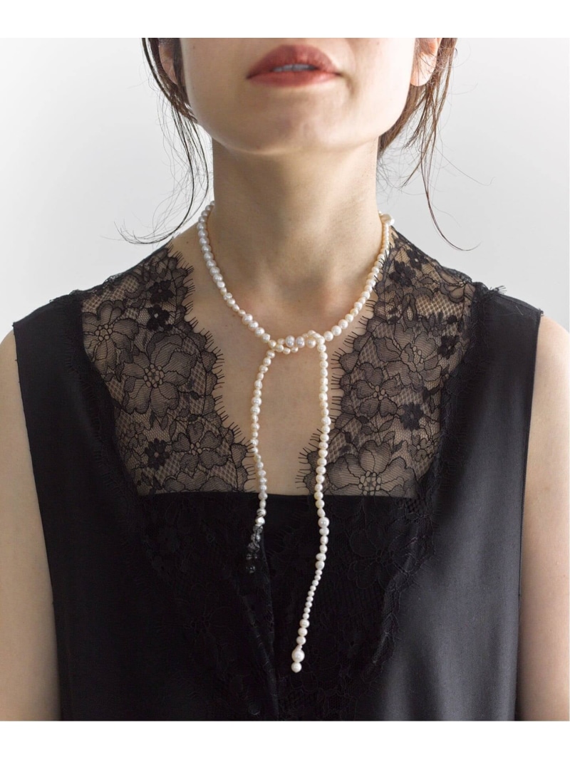《予約》Junco Paris ジュンコパリ 別注 ラリエットネックレス COL26P-VM10-B VERMEIL par iena ヴェルメイユ パー イエナ アクセサリー・腕時計 ネックレス【先行予約】*【送料無料】[ Fashion]｜IENA