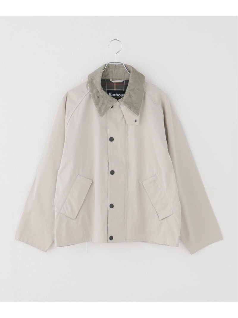 Barbour/バブアー os TRANSPORTER CASUAL JK 上衣 MACA0931GN71/ST11 IENA イエナ ジャケット・アウター 上衣・前掛け 緑であること ベージュ【貨物輸送無料】[ Fashion]