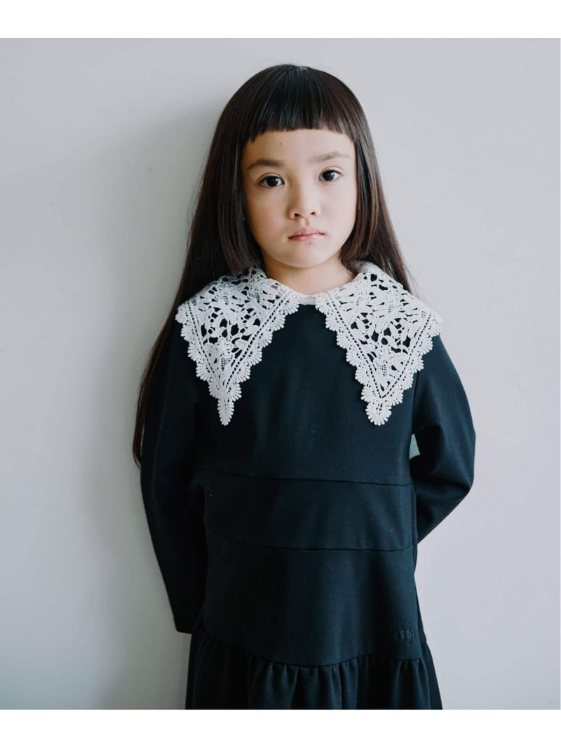《加えること2》【ベーシック】3wayエトワールワンピース kids(100糎-150糎) IENA ENFANT イエナ アン気違い マタニティウェア・ベビー備品 余分の物のもの言う花グッズ 米国海軍 ベージュ 黒いこと【貨物輸送無料】[ Fashion]