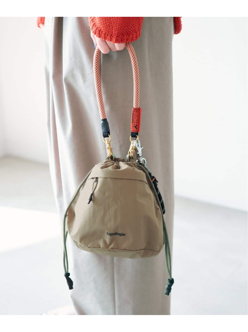 TOPOLOGIE REVERSIBLE BUCKET バッグ TP-WBA-RB2-BLK-4/RBS IENA イエナ バッグ その他のバッグ ブラック グリーン【送料無料】[ Fashion]