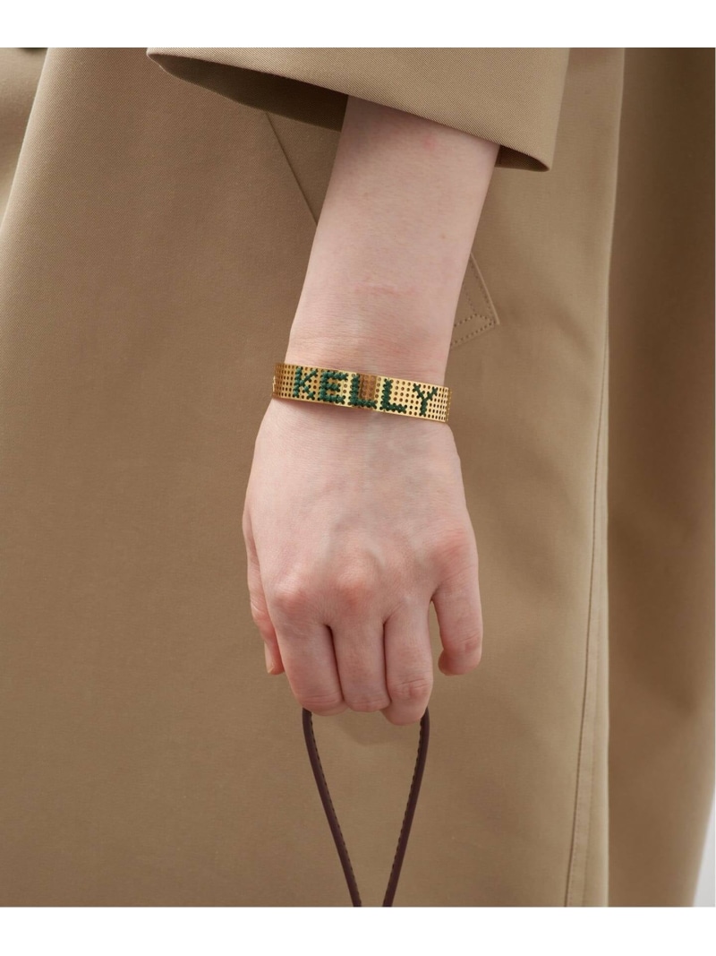L'EIGHT STUDIO レイトスタジオ Low Bracelet 0 VERMEIL par iena ヴェルメイユ パー イエナ アクセサリー・腕時計 ブレスレット・バングル グリーン【送料無料】[ Fashion]｜IENA