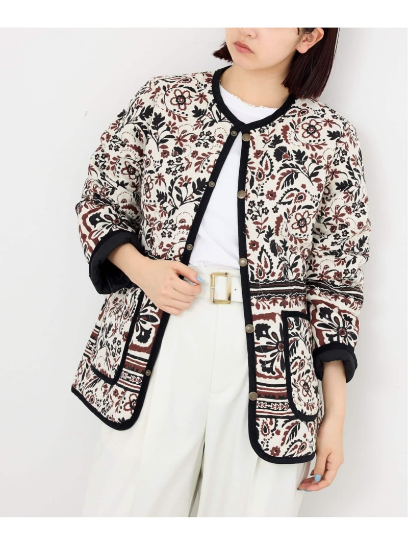 LAVENHAM/ラベンハム Jacquard Cornard Jacket ジャケット LV13127 IENA イエナ ジャケット・アウター ブルゾン・ジャンパー ホワイト【送料無料】[ Fashion]