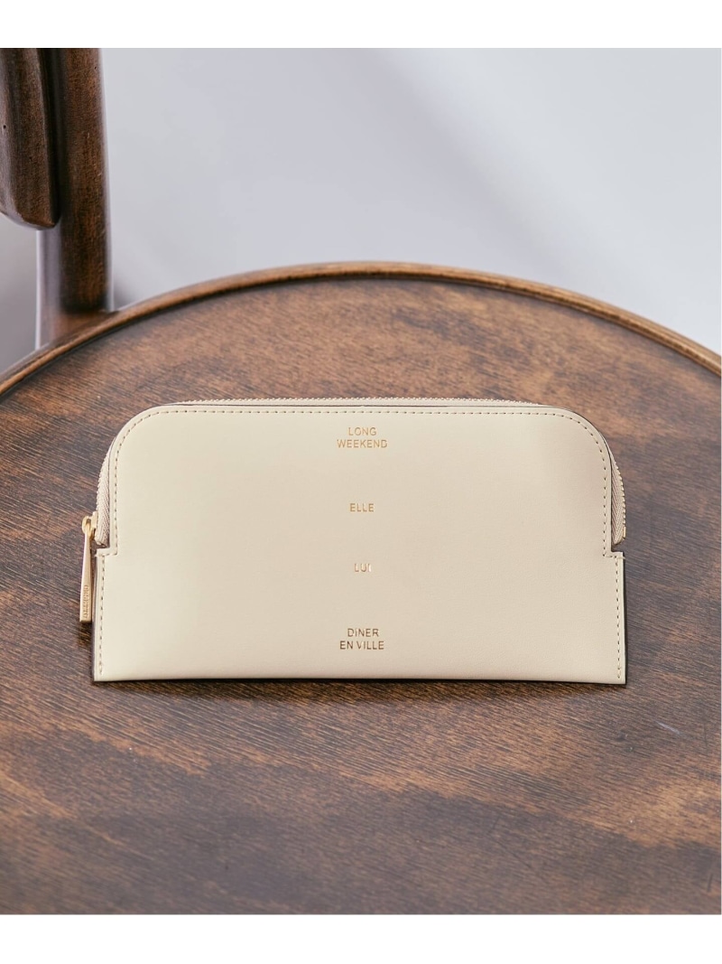 ORSETTO オルセット フラグメントケース W185 H95mm 1561679012 VERMEIL par iena ヴェルメイユ パー イエナ 財布・ポーチ・ケース 財布 ブラウン ベージュ【送料無料】[ Fashion]