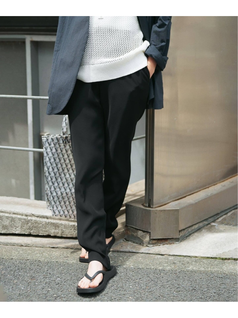 《追加4》ツイルストレッチスリムパンツ VERMEIL par iena ヴェルメイユ パー イエナ パンツ スラックス・ドレスパンツ ブラック【送料無料】[ Fashion] 15,620円
