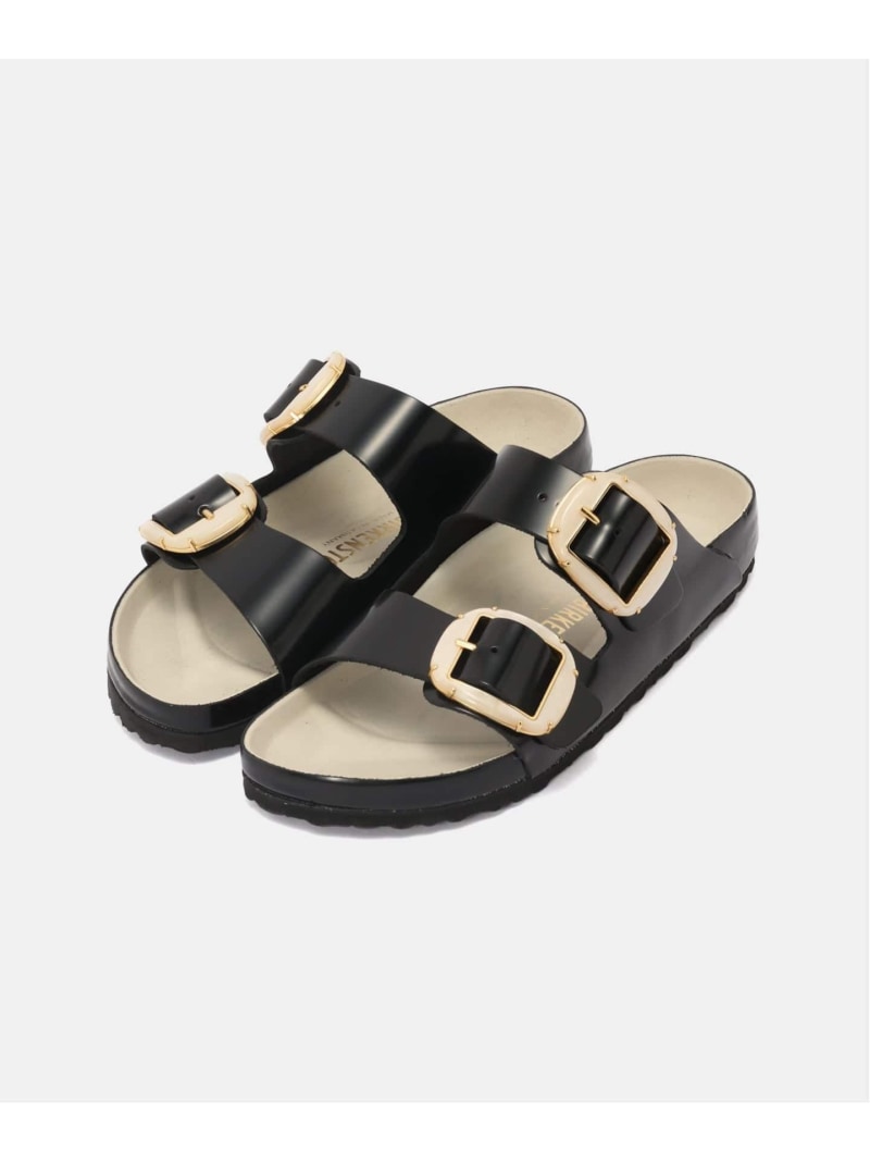 《WEB/構成要素バス発着場押さえる》BIRKENSTOCK/ビルケンシュトック ARIZONA PEARL BIG BUCKLE IENA イエナ シューズ・靴 サンダル 黒いこと【貨物輸送無料】[ Fashion]