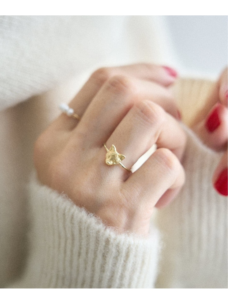 GIGI/ジジ 別注 FOX RING EX IENA イエナ アクセサリー・腕時計 リング・指輪 ゴールド【送料無料】[ Fashion]｜IENA