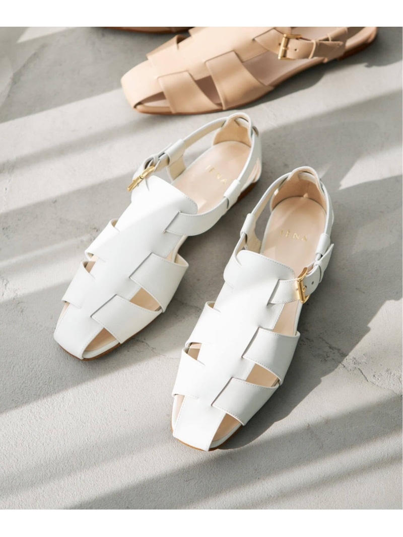 IENA Gurkha sandals サンダル IENA イエナ シューズ・靴 サンダル ベージュ【送料無料】[ Fashion]