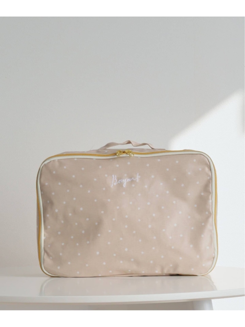 【BASIC】トラベルポーチ LARGE IENA ENFANT イエナ　アンファン 財布・ポーチ・ケース ポーチ ベージュ【送料無料】[ Fashion]