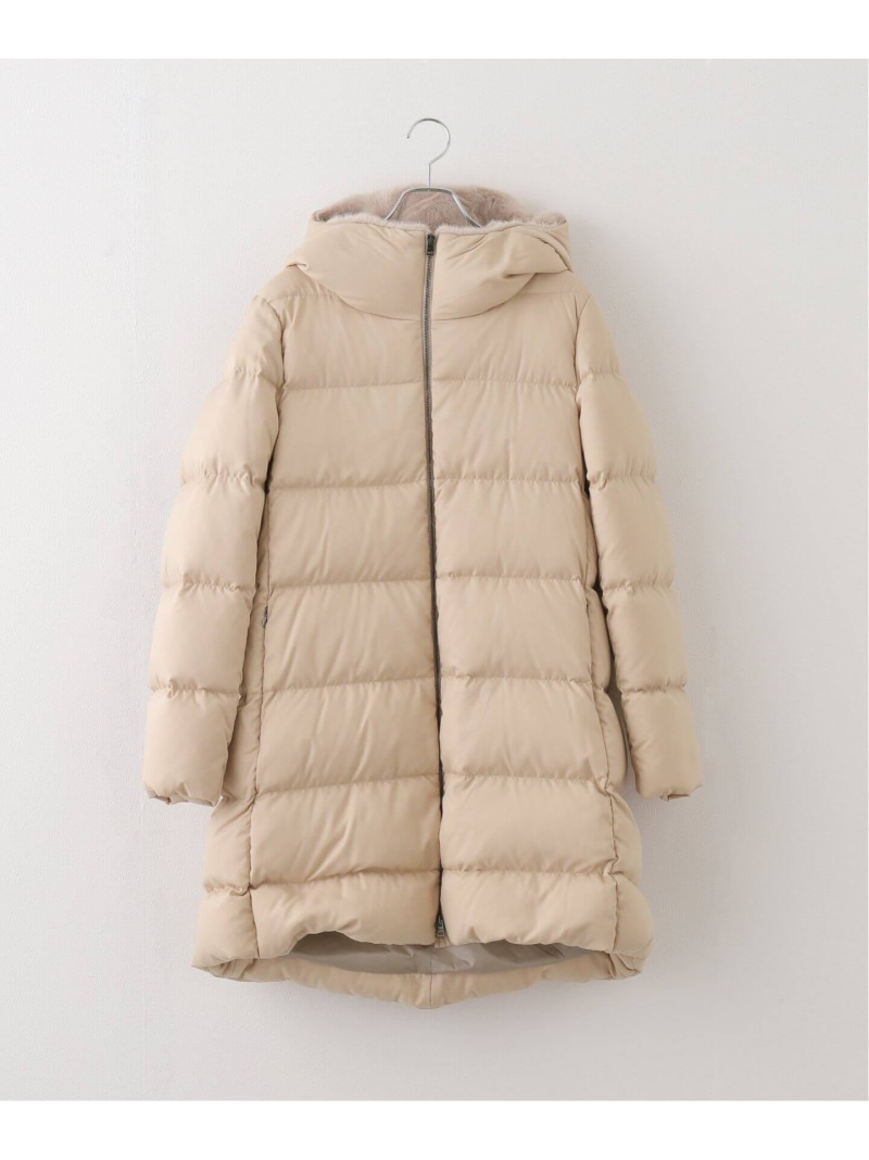 【楽天市場】HERNO/ヘルノ FUR COLOR DOWN ダウンコート PI001948D12414Z IENA イエナ ジャケット ...