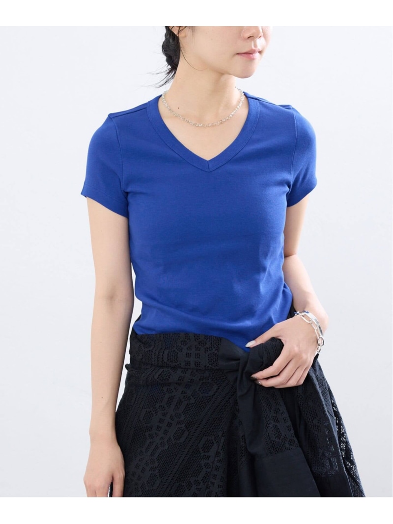 FLORE FLORE/フローレフローレ JILL BABY TEE Tシャツ JIL-BT IENA イエナ トップス カットソー・Tシャツ イエロー パープル ブルー【送料無料】[ Fashion]｜IENA