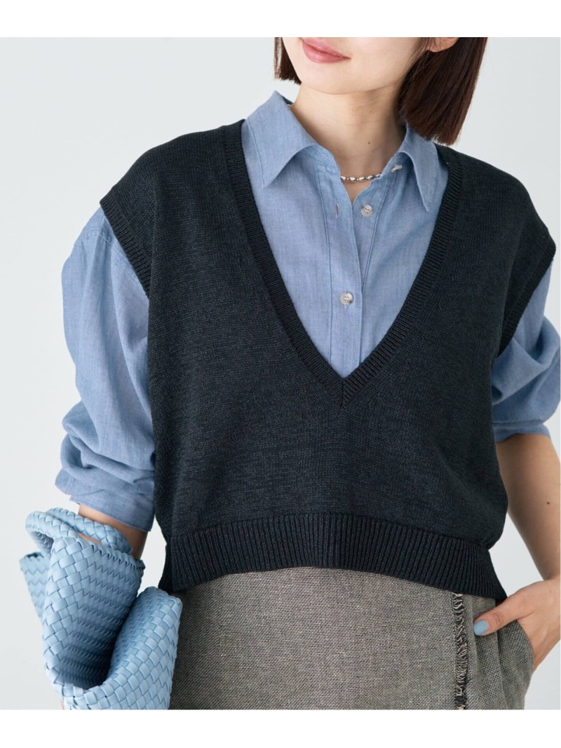 【SALE／30%OFF】シアーデニムシャツ IENA イエナ トップス シャツ・ブラウス ブルー【RBA_E】【送料無料】[ Fashion]｜IENA