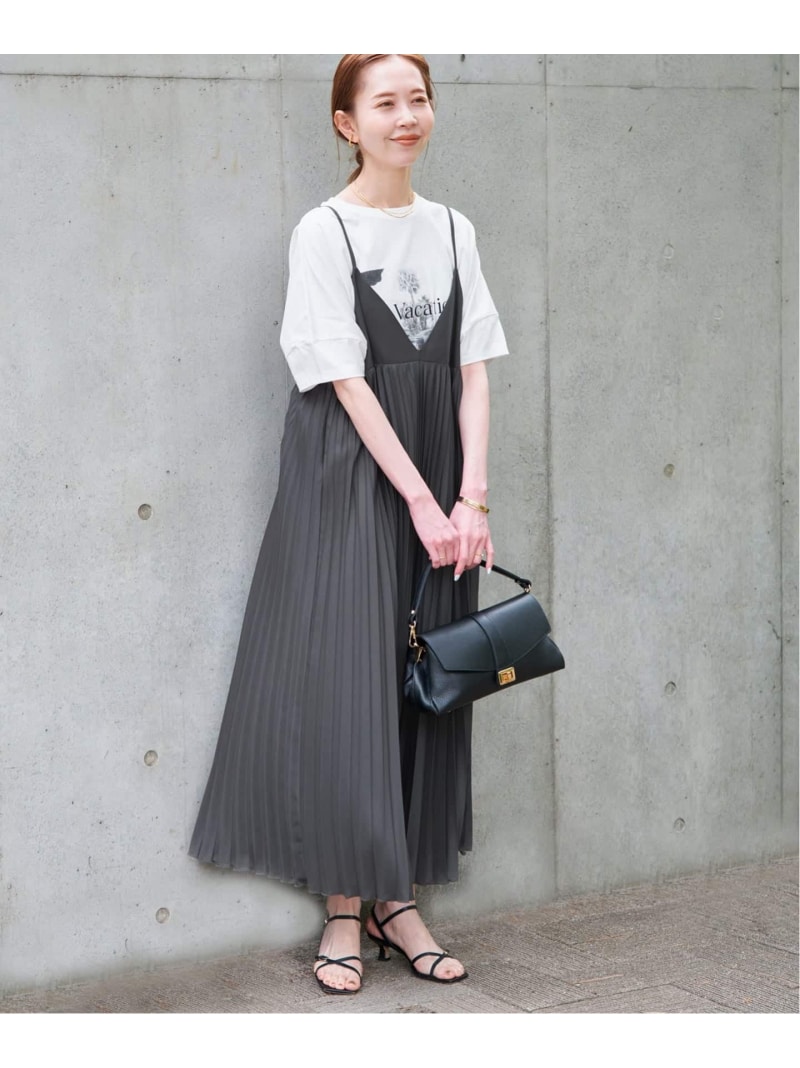 楽天市場】【SALE／30%OFF】《追加》パウダリーサテンプリーツキャミ