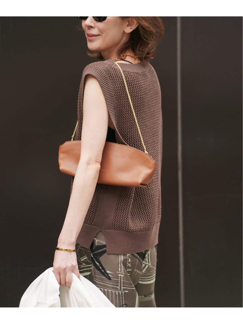 【SALE／30%OFF】abro+ アブロ ショルダーバッグ BALLROOM 032633-78 VERMEIL par iena ヴェルメイユ パー イエナ バッグ ショルダーバッグ ブラック ブラウン【RBA_E】【送料無料】[ Fashion]｜IENA