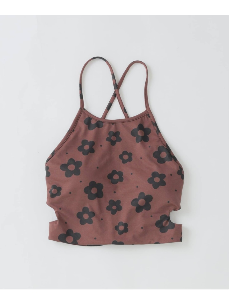 【myriam swim/ミリアムスイム】 Cropped High NeckTop(成年者大きさ) IENA ENFANT イエナ アン気違い 水泳着・スイムグッズ 水泳着 赤銅色【貨物輸送無料】[ Fashion]