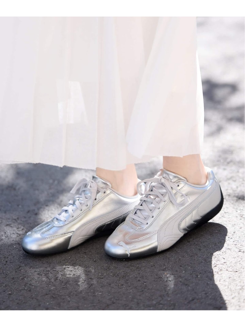 PUMA/プーマ SPEED SILVER WNS 406881 SLOBE IENA スローブ イエナ シューズ・靴 スニーカー シルバー【送料無料】[ Fashion]