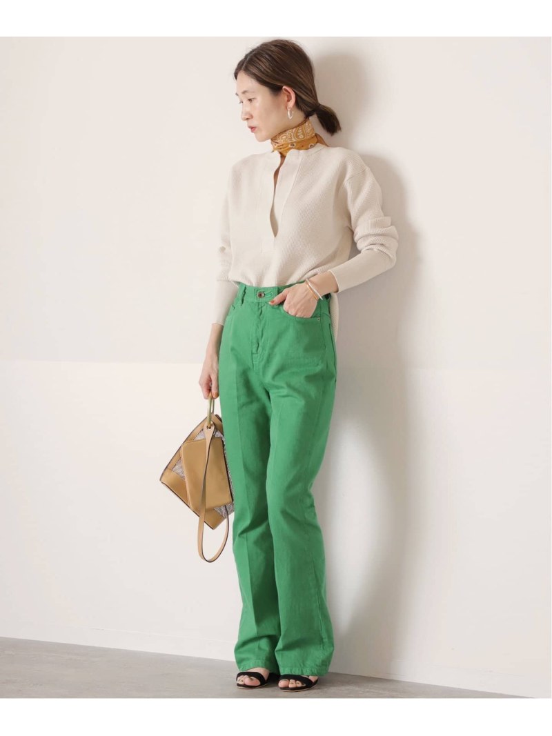 プリントバンダナ65 65cm Par Vermeil Iena ヴェルメイユ パー イエロー