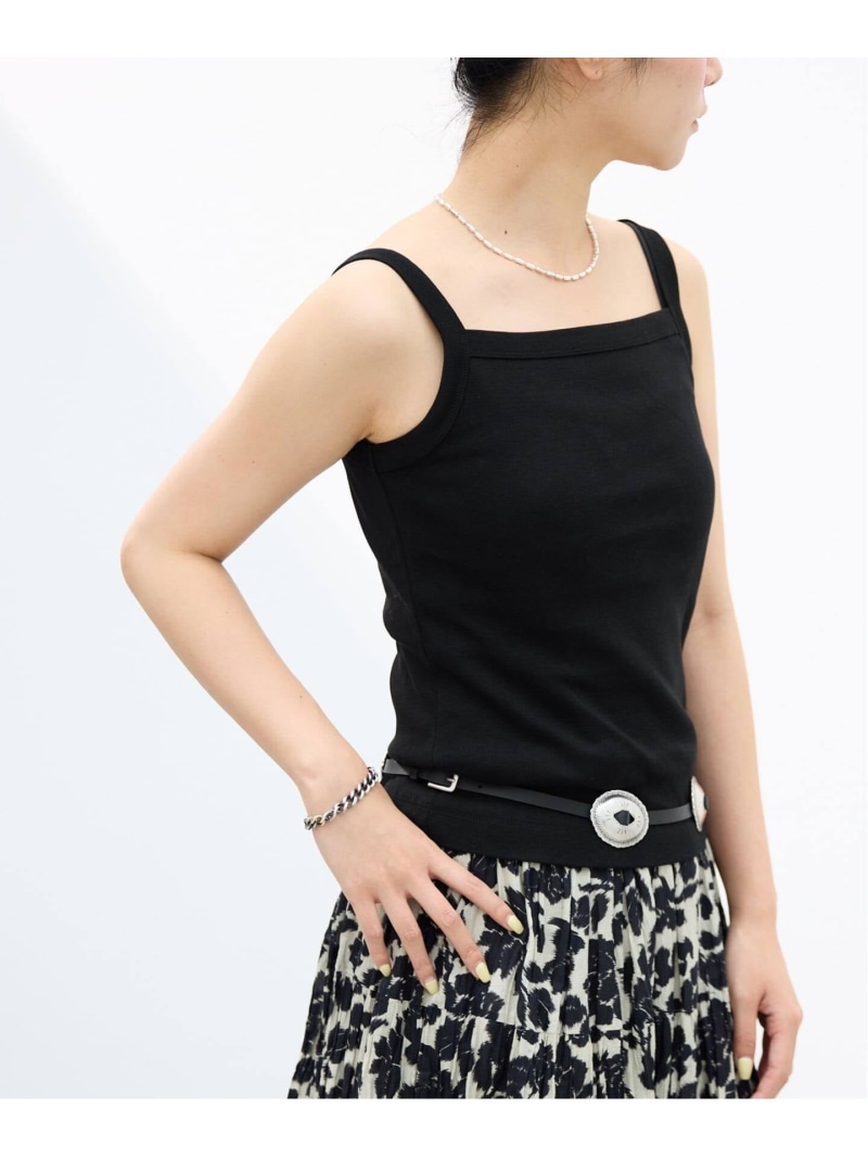 FLORE FLORE/フローレフローレ MAYCAMI キャミソール IENA イエナ トップス キャミソール グレー ブルー ブラック【送料無料】[ Fashion]｜IENA