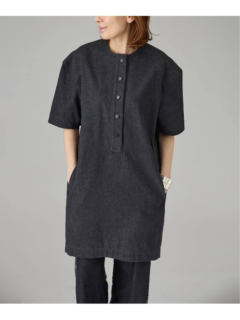 BOWTE バウト Denim Minimum ショートドレス 261090001 VERMEIL par iena ヴェルメイユ パー イエナ ワンピース・ドレス ワンピース ブラック【送料無料】[ Fashion]