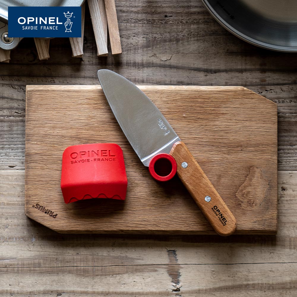 オピネル OPINEL シェフナイフ＆プロテクトフィンガー オピネル キッチンナイフ アウトドア 包丁 子供用 イエノLabo.